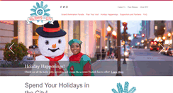Desktop Screenshot of holidaysinthecity.net
